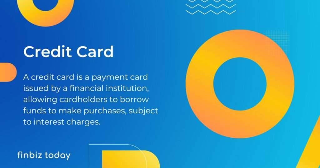 What is a credit card?